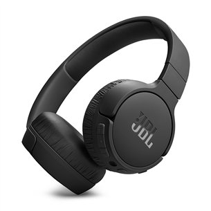 JBL Tune 670NC, adaptive noise cancelling, black - Wireless on-ear headphones JBLT670NCBLK