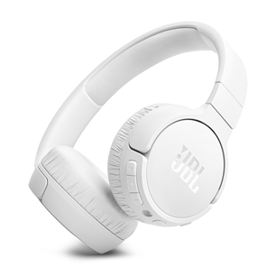 JBL Tune 670NC, adaptive noise cancelling, white - Wireless on-ear headphones JBLT670NCWHT