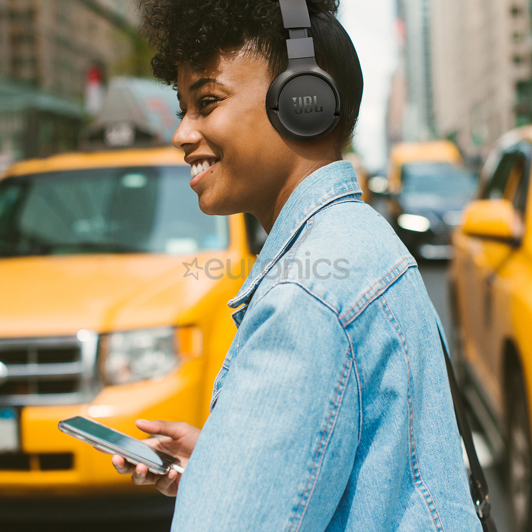 JBL Tune 670NC, adaptiivne mürasummutus, must - Kõrvapealsed juhtmevabad kõrvaklapid