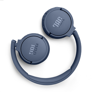 JBL Tune 670NC, adaptive noise cancelling, blue - Wireless on-ear headphones