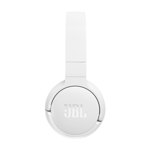 JBL Tune 670NC, адаптивное шумоподавление, белый - Накладные беспроводные наушники