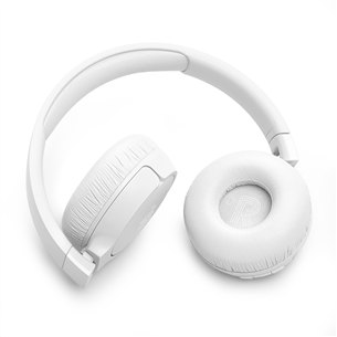JBL Tune 670NC, adaptiivne mürasummutus, valge - Kõrvapealsed juhtmevabad kõrvaklapid