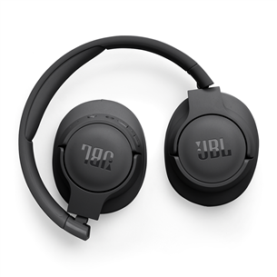 JBL Tune 720BT, must - Juhtmevabad üle kõrva kõrvaklapid