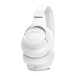 JBL Tune 770NC, адаптивное шумоподавление, белый - Полноразмерные беспроводные наушники