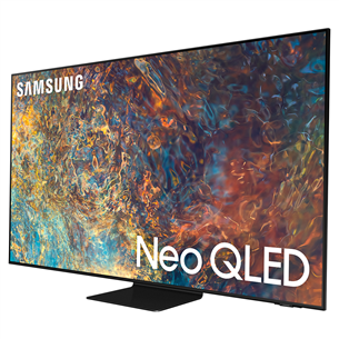 Samsung QN90A, 98'', 4K UHD, Neo QLED, central stand, black - TV