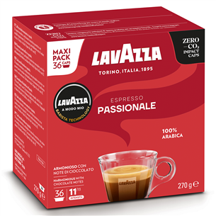 Lavazza A Modo Mio Passionale, 36 tk - Kohvikapslid