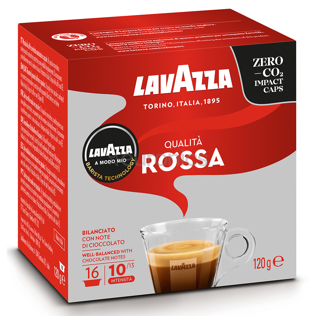 Lavazza A Modo Mio Qualità Rossa, 16 порций - Кофейные капсулы