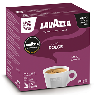 Lavazza A Modo Mio Lungo Dolce, 36 pcs - Coffee capsules