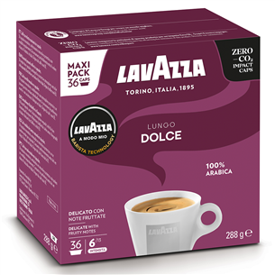 Lavazza A Modo Mio Lungo Dolce, 36 порций - Кофейные капсулы