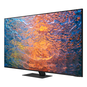 Samsung QN95C, 55'', 4K UHD, Neo QLED, jalg keskel, must - Teler