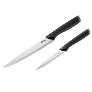 Tefal Essential, 2 pcs, black - Knives set K221S255
