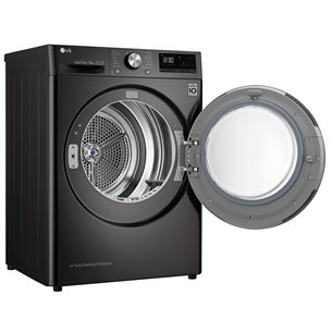 LG, 9 kg, depth 66 cm, black - Clothes Dryer