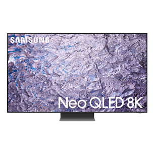 Samsung QN800C, 65", 8K, Neo QLED, jalg keskel, must - Teler QE65QN800CTXXH