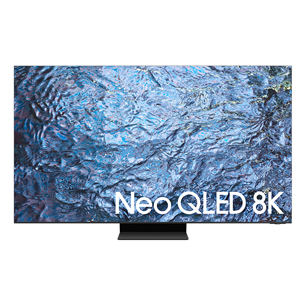 Samsung QN900C, 65", 8K, Neo QLED, центральная подставка, черный - Телевизор