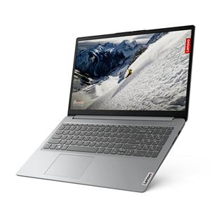 Lenovo IdeaPad 1 15AMN7, 15,6", FHD, Ryzen 3, 8 GB, 256 GB, hall - Sülearvuti 82VG00ALMX