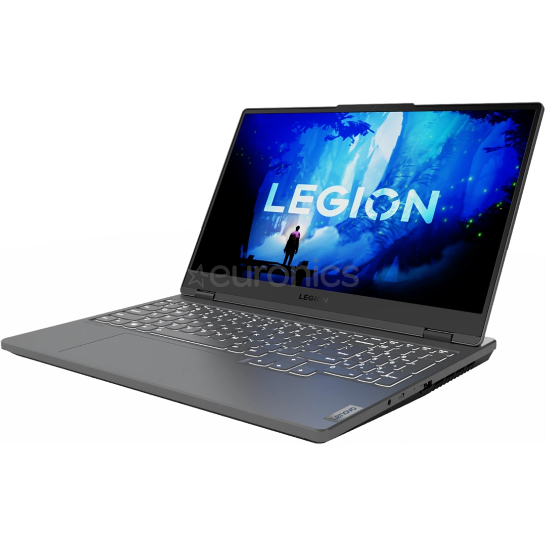 Lenovo Legion 5 15IAH7H, 15,6'', WQHD, 165 Hz, i5, 16 GB, 512 GB, RTX 3060, SWE, storm gray - Notebook