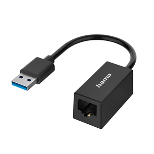 Hama Network Adapter, USB-A -> LAN, must - Adapter