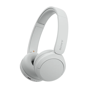 Sony WH-CH520, белый - Беспроводные наушники WHCH520W.CE7