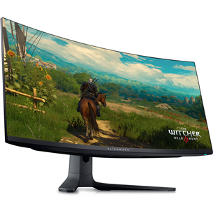 Dell Alienware AW3423DWF, nõgus, 34", UWQHD, 165 Hz, OLED, must - Monitor