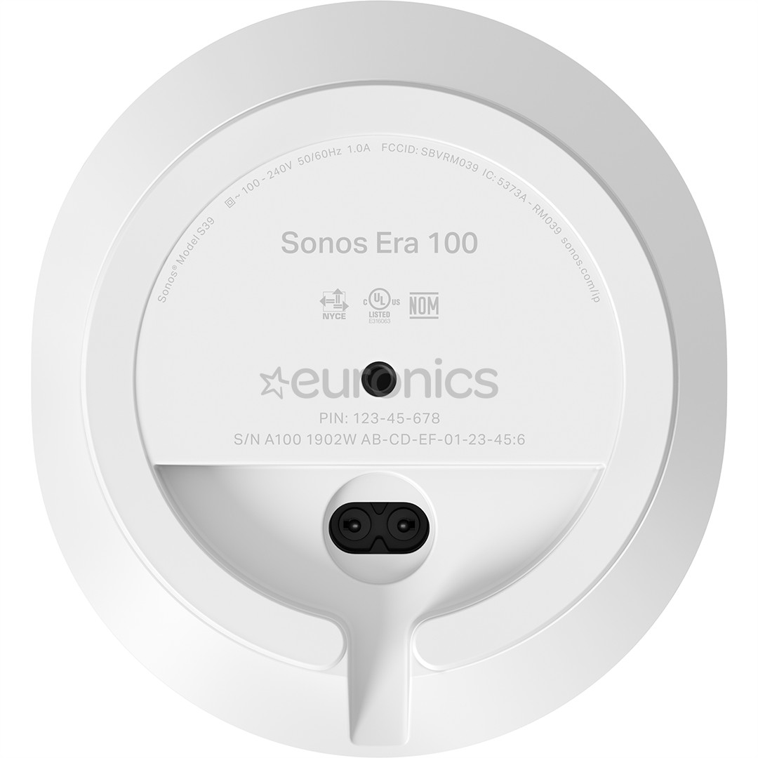 Sonos Era 100, valge - Tark kodukõlar