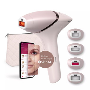 Philips Lumea IPL 9900 Series, SenseIQ, roosa - IPL fotoepilaator