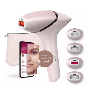 Philips Lumea IPL 9900 Series, SenseIQ, roosa - IPL fotoepilaator BRI976/00