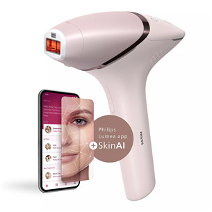 Philips Lumea IPL 9900 Series, SenseIQ, roosa - IPL fotoepilaator