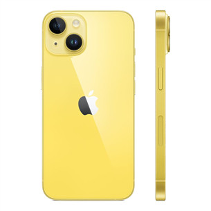 Apple iPhone 14, 512 GB, kollane - Nutitelefon