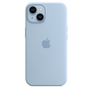 Apple iPhone 14 Silicone Case with MagSafe, helesinine - Silikoonümbris MQU93ZM/A