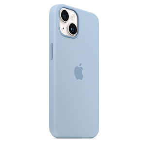 Apple iPhone 14 Silicone Case with MagSafe, helesinine - Silikoonümbris