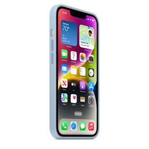 Apple iPhone 14 Silicone Case with MagSafe, helesinine - Silikoonümbris
