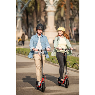 Segway Ninebot KickScooter D38E, must/punane - Elektriline tõukeratas