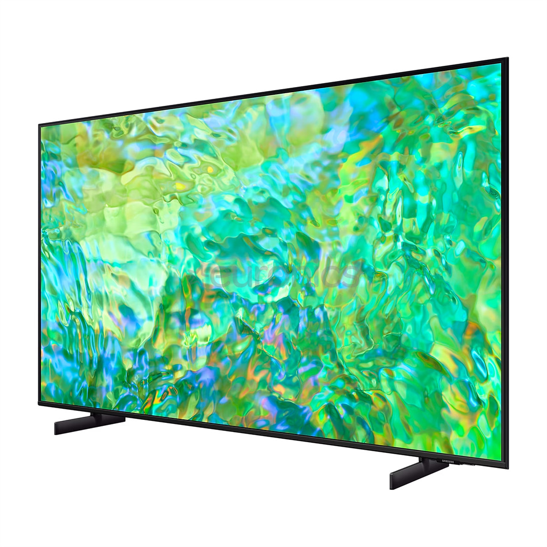 Samsung Crystal CU8000, 43'', Ultra HD, LED LCD, jalad äärtes, must - Teler