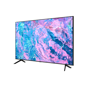 Samsung Crystal CU7102, 85'', 4K UHD, LED LCD, jalad äärtes, must - Teler