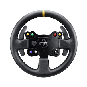 Thrustmaster Leather 28 GT Wheel Add-on, black - Simulator steering wheel add-on 3362934001186