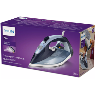 Philips Azur 7000 Series, 2800 W, blue - Steam Iron