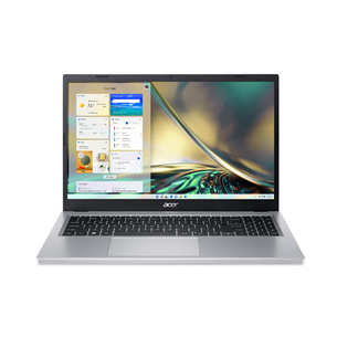 Acer Aspire 3, 15,6", Ryzen 5, 8 GB, 512 GB, W11H, SWE, hõbe - Sülearvuti