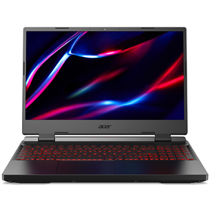 Acer Nitro 5, 15,6'' FHD, 144 Гц, i5, 16 ГБ, 512 ГБ, RTX 3050, ENG, черный - Ноутбук NH.QFJEL.002