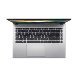 Acer Aspire 3, 15,6", i3, 8 ГБ, 256 ГБ, W11S, серебристый - Ноутбук