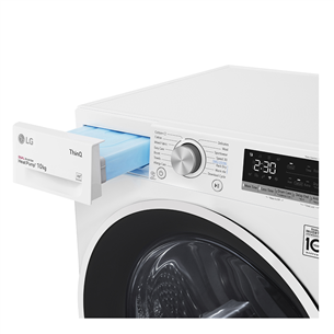 LG, Heat pump, 10 kg, depth 66 cm - Clothes dryer