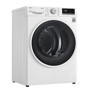 LG, Heat pump, 10 kg, depth 66 cm - Clothes dryer