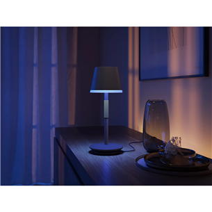 Philips Hue Go, White and Color Ambiance, must/hall - Kaasaskantav laualamp