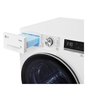 LG, Heat pump, 8 kg, depth 66 cm - Clothes dryer