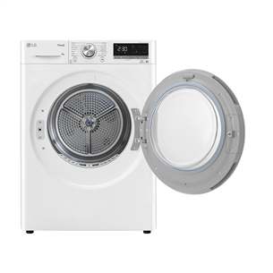 LG, Heat pump, 8 kg, depth 66 cm - Clothes dryer