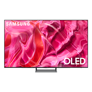 Samsung S92C, 65", Ultra HD, OLED, центральная подставка, темно-серый - Телевизор