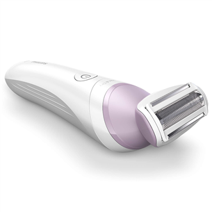 Philips Lady Shaver Series 6000, märg- ja kuivkasutus, valge/lilla - Juhtmevaba raseerija BRL136/00