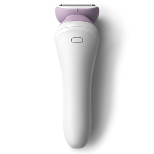 Philips Lady Shaver Series 6000, märg- ja kuivkasutus, valge/lilla - Juhtmevaba raseerija