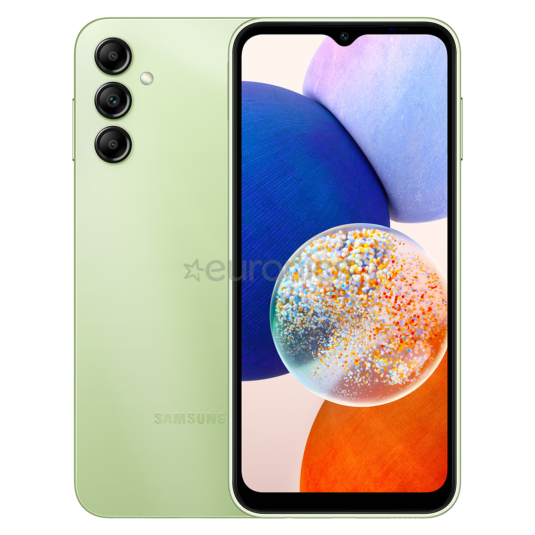 Samsung Galaxy A14, 64 ГБ, зеленый - Смартфон