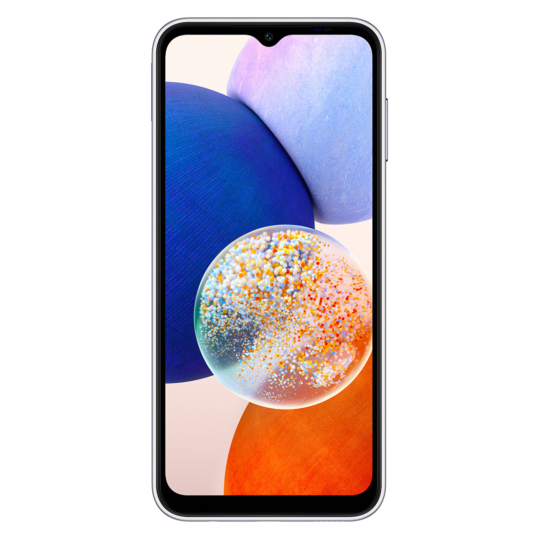 Samsung Galaxy A14, 128 GB, silver - Smartphone
