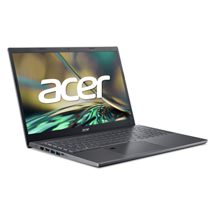 Acer Aspire 5, 15,6'', FHD, Ryzen 5, 16 ГБ, 512 ГБ, SWE, серый - Ноутбук